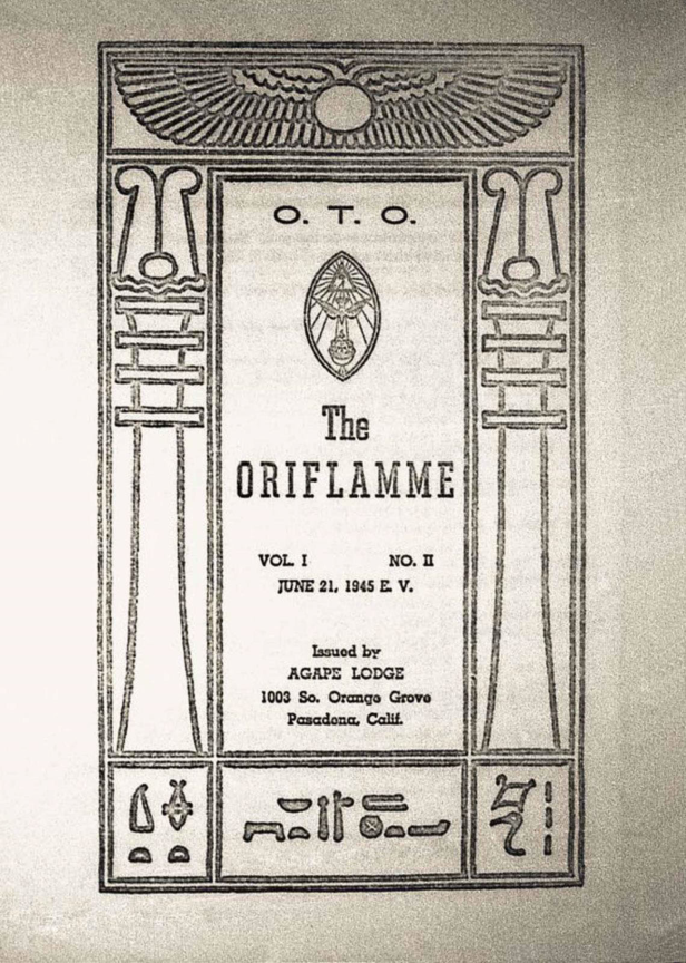 Original scan of The Oriflamme, Vol. I, No. 2, PDF page 1
