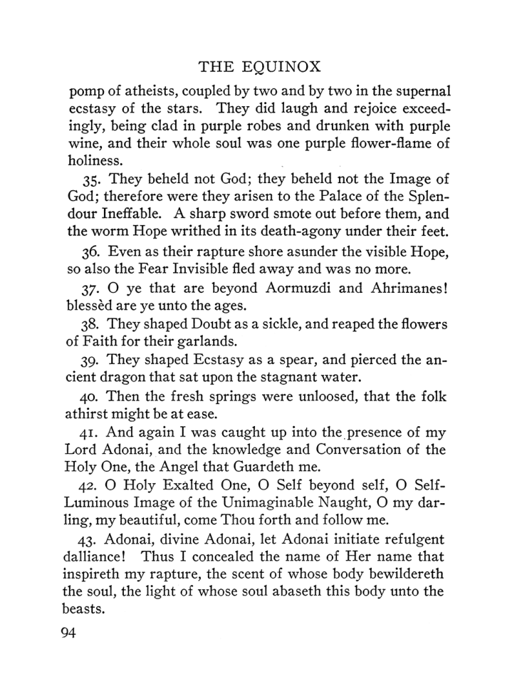 Original scan of The Equinox (Volume III, Number I), PDF page 100