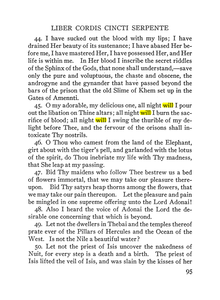 Original scan of The Equinox (Volume III, Number I), PDF page 101