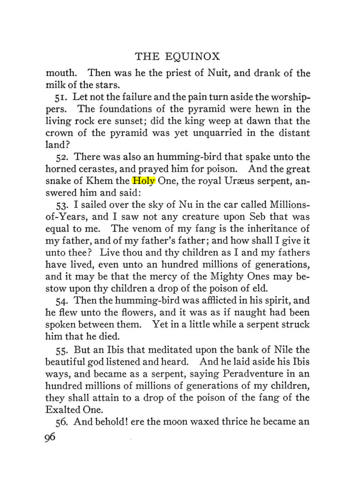 Original scan of The Equinox (Volume III, Number I), PDF page 102