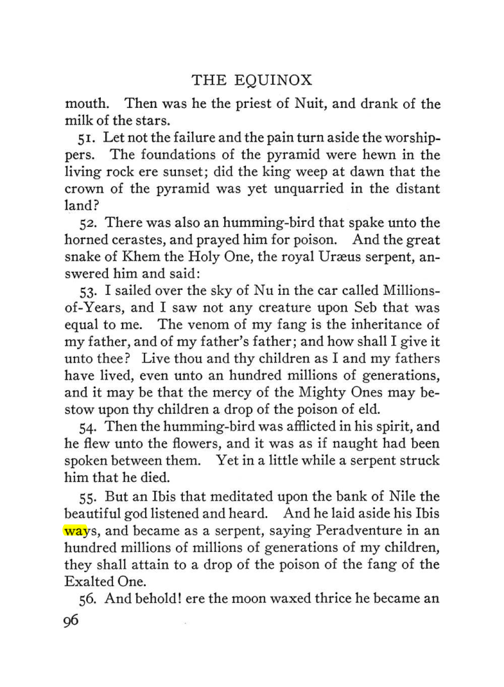 Original scan of The Equinox (Volume III, Number I), PDF page 102
