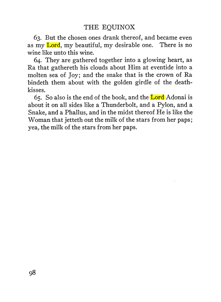 Original scan of The Equinox (Volume III, Number I), PDF page 104