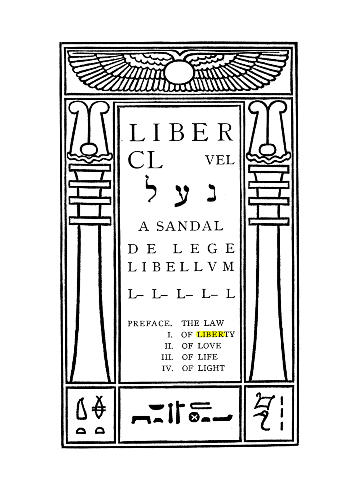Original scan of The Equinox (Volume III, Number I), PDF page 105