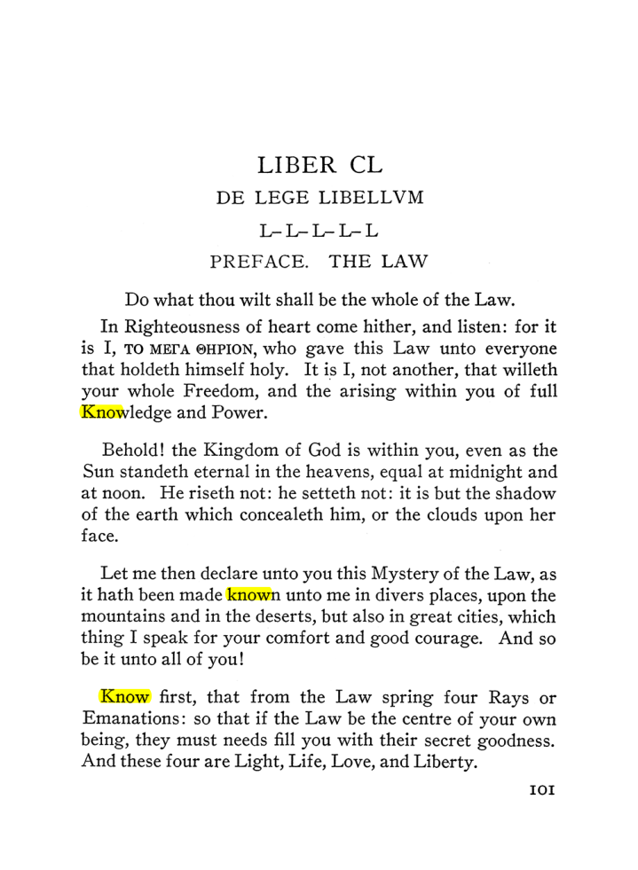 Original scan of The Equinox (Volume III, Number I), PDF page 107