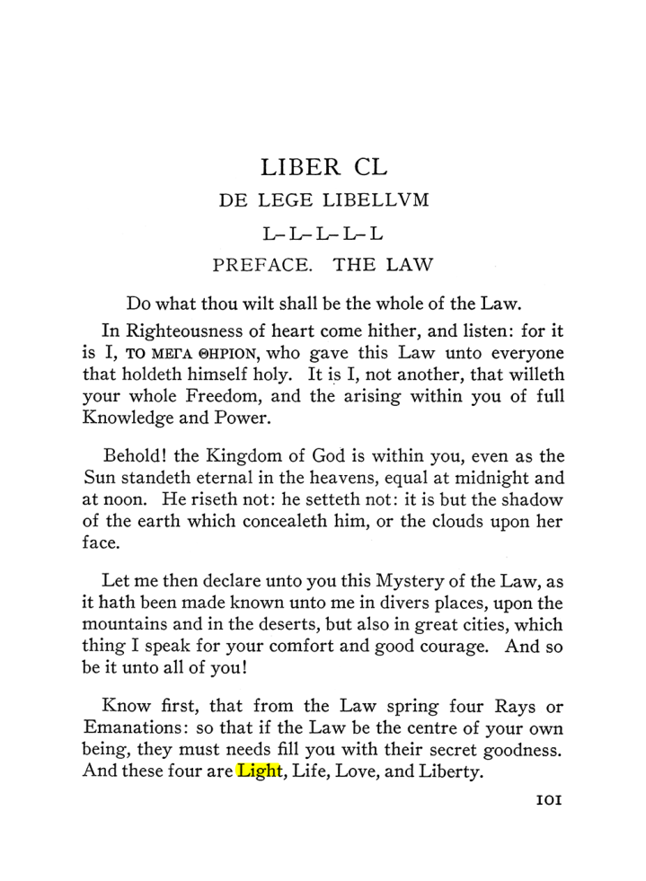 Original scan of The Equinox (Volume III, Number I), PDF page 107