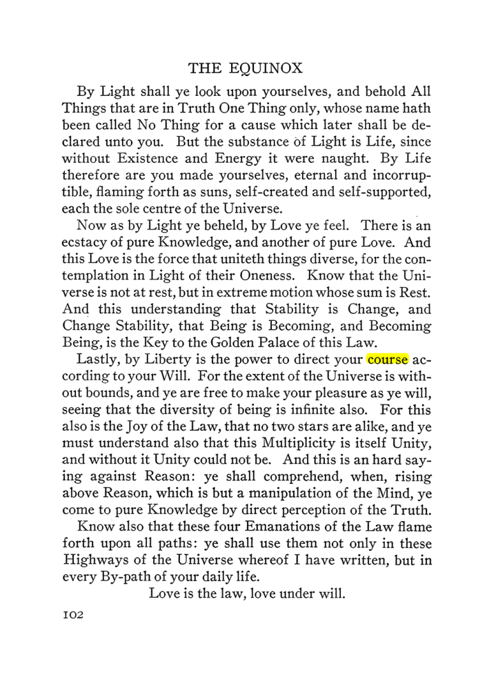 Original scan of The Equinox (Volume III, Number I), PDF page 108