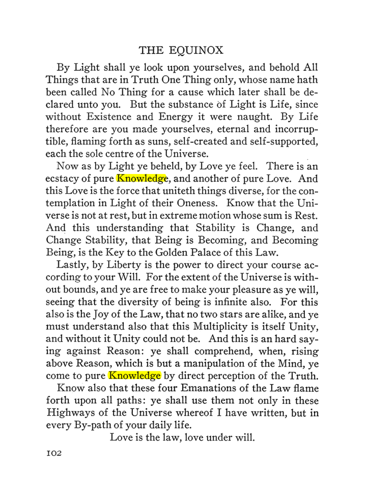 Original scan of The Equinox (Volume III, Number I), PDF page 108