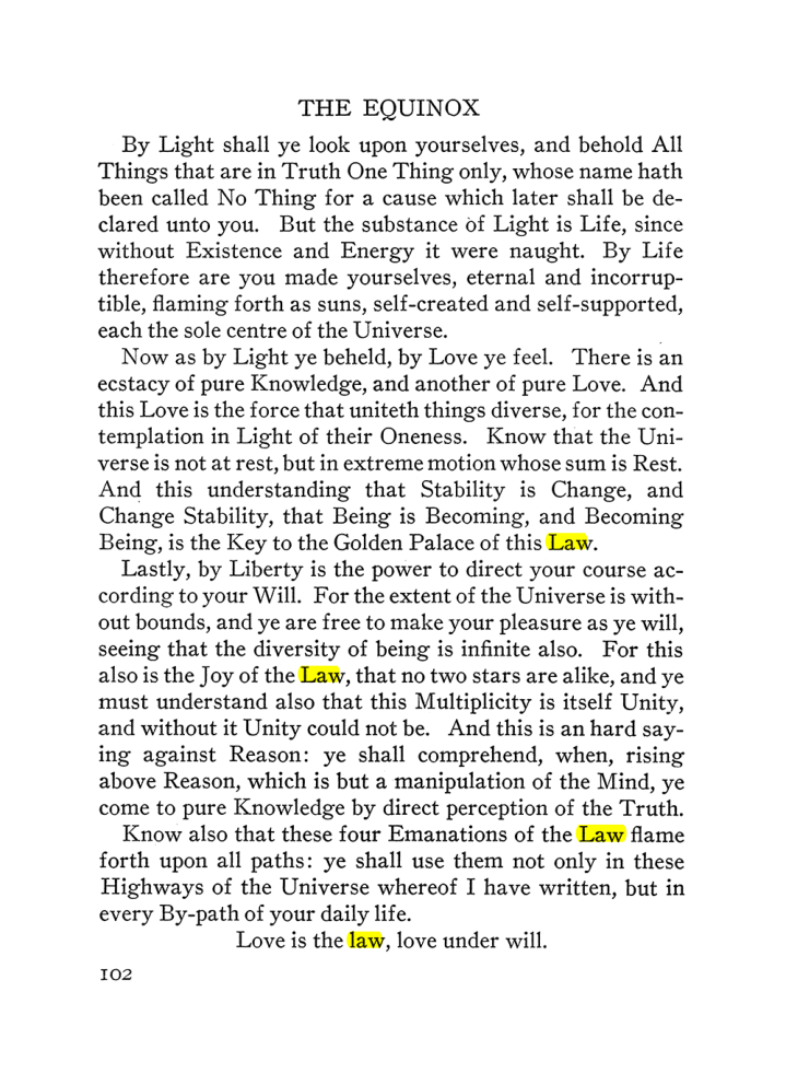 Original scan of The Equinox (Volume III, Number I), PDF page 108