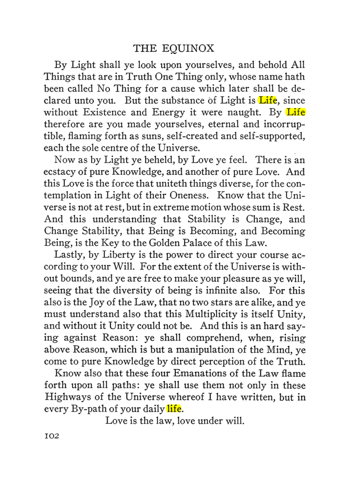 Original scan of The Equinox (Volume III, Number I), PDF page 108