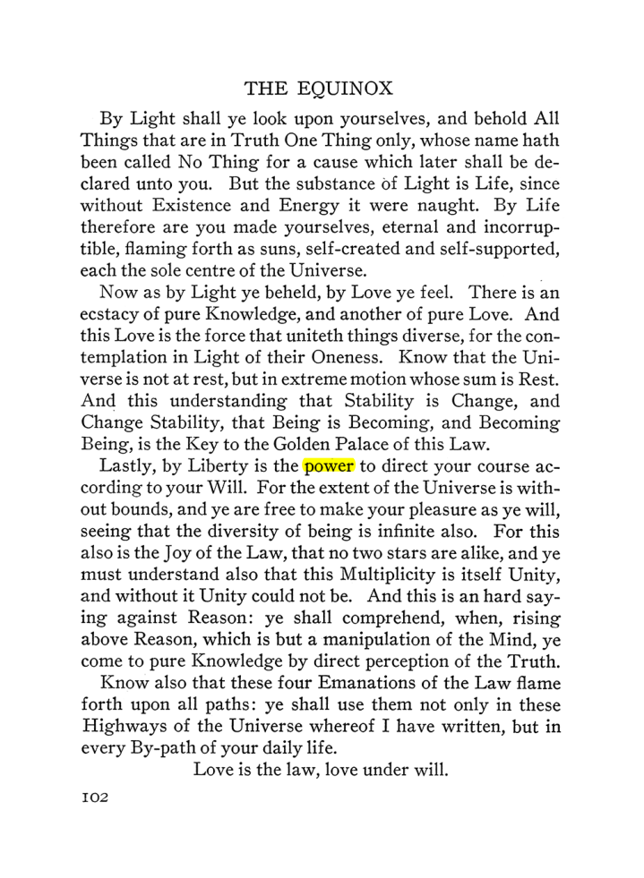 Original scan of The Equinox (Volume III, Number I), PDF page 108