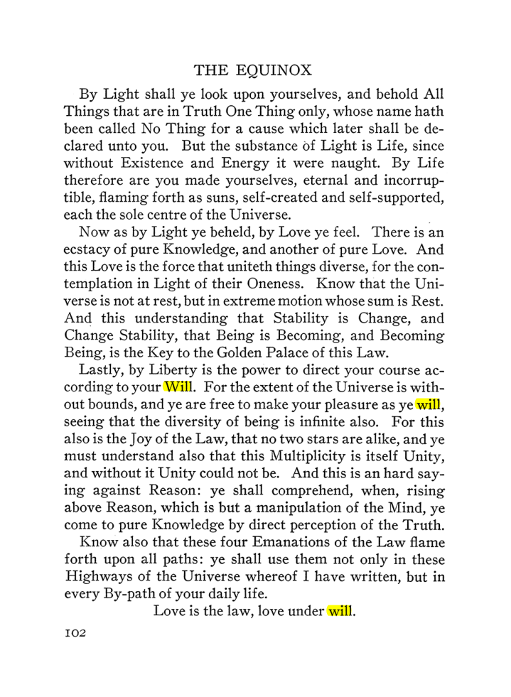 Original scan of The Equinox (Volume III, Number I), PDF page 108