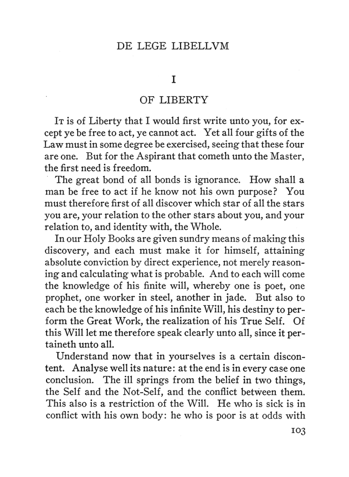 Original scan of The Equinox (Volume III, Number I), PDF page 109