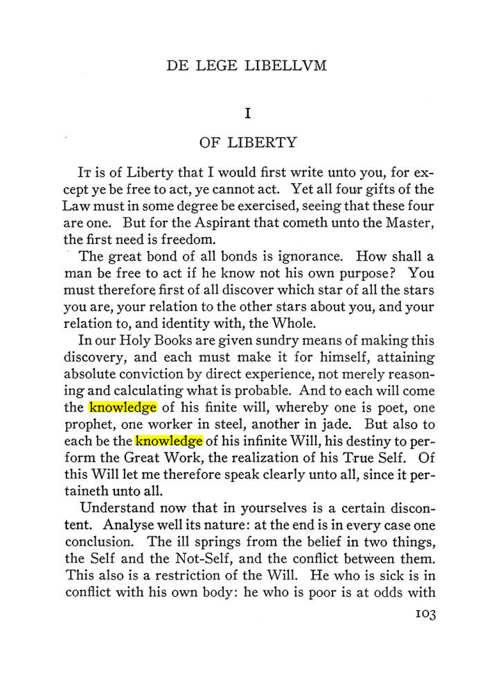Original scan of The Equinox (Volume III, Number I), PDF page 109