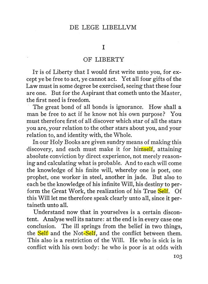 Original scan of The Equinox (Volume III, Number I), PDF page 109