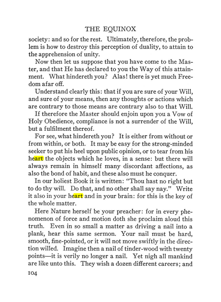 Original scan of The Equinox (Volume III, Number I), PDF page 110