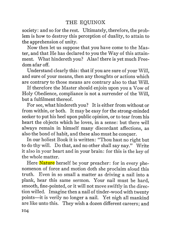 Original scan of The Equinox (Volume III, Number I), PDF page 110