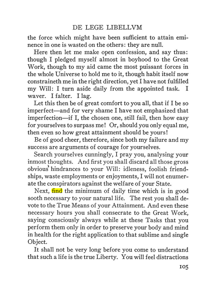 Original scan of The Equinox (Volume III, Number I), PDF page 111