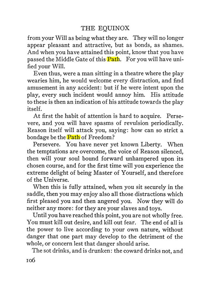 Original scan of The Equinox (Volume III, Number I), PDF page 112