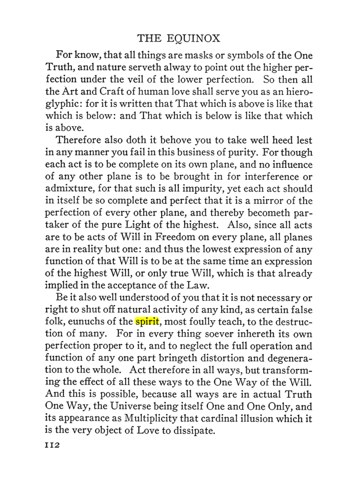 Original scan of The Equinox (Volume III, Number I), PDF page 118