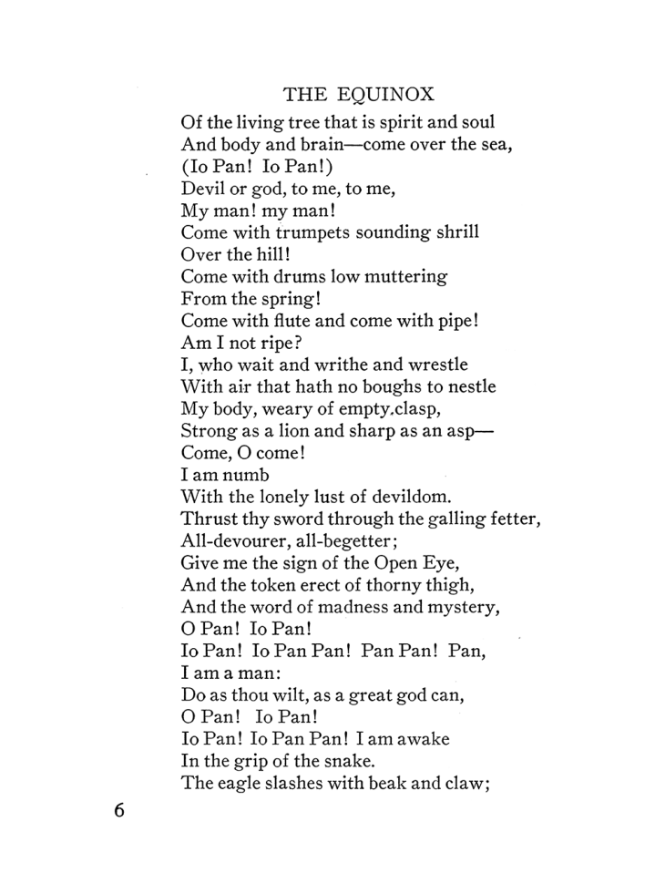 Original scan of The Equinox (Volume III, Number I), PDF page 12