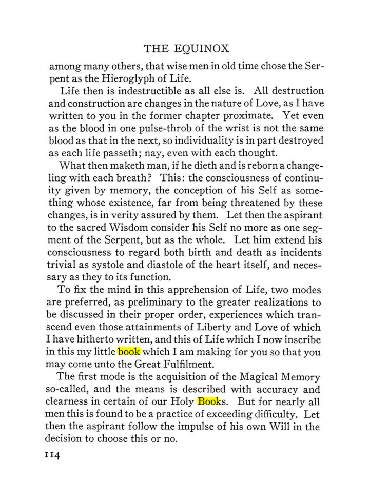 Original scan of The Equinox (Volume III, Number I), PDF page 120