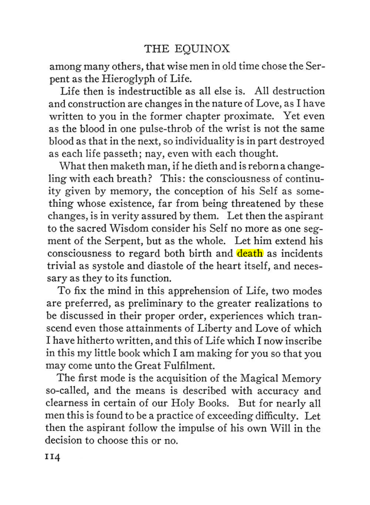Original scan of The Equinox (Volume III, Number I), PDF page 120