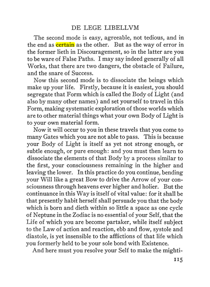 Original scan of The Equinox (Volume III, Number I), PDF page 121
