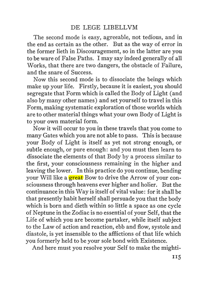 Original scan of The Equinox (Volume III, Number I), PDF page 121