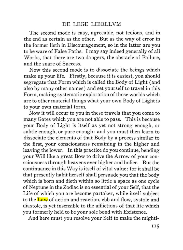 Original scan of The Equinox (Volume III, Number I), PDF page 121
