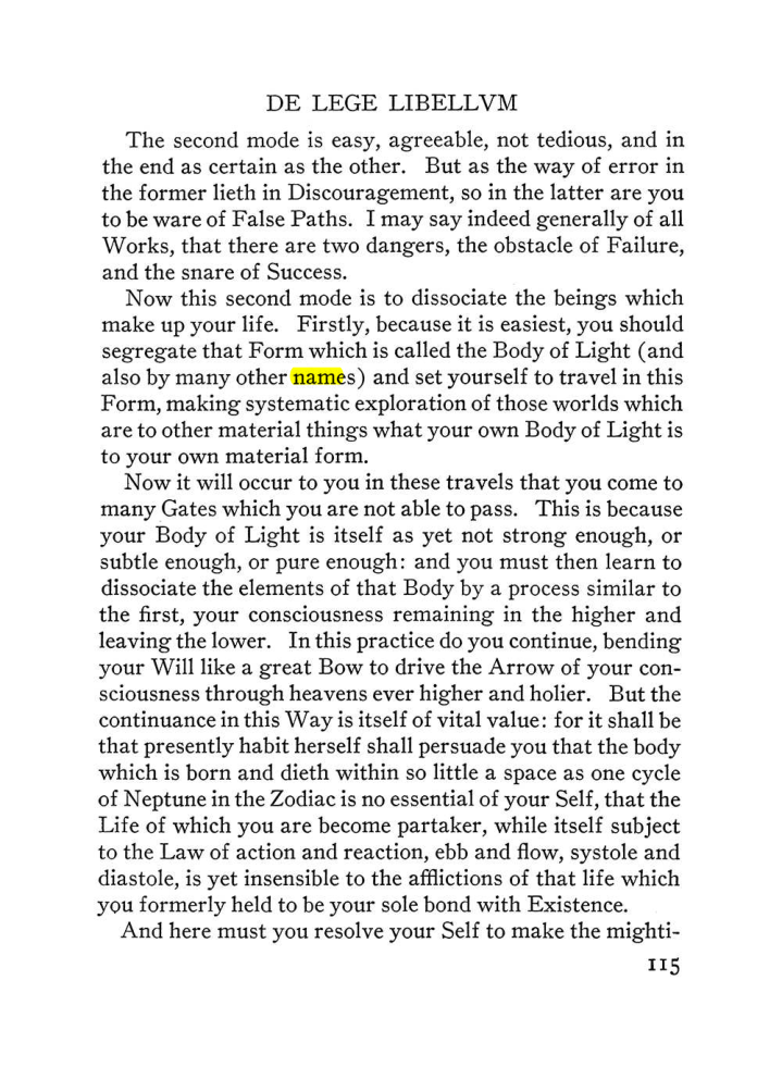 Original scan of The Equinox (Volume III, Number I), PDF page 121