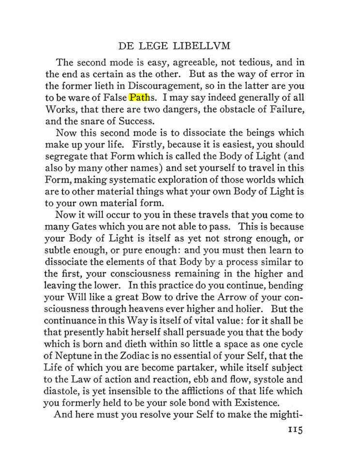 Original scan of The Equinox (Volume III, Number I), PDF page 121