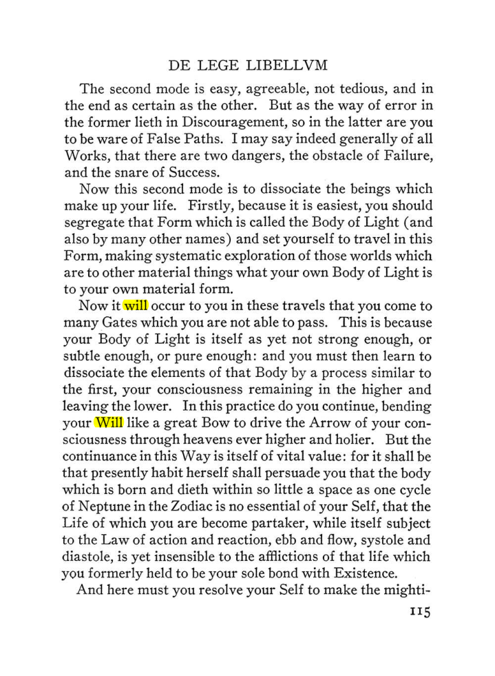 Original scan of The Equinox (Volume III, Number I), PDF page 121
