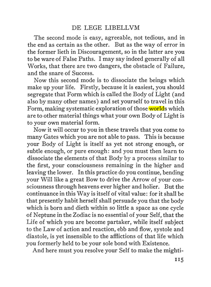 Original scan of The Equinox (Volume III, Number I), PDF page 121