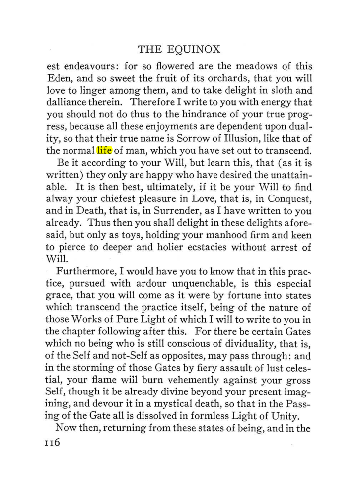 Original scan of The Equinox (Volume III, Number I), PDF page 122