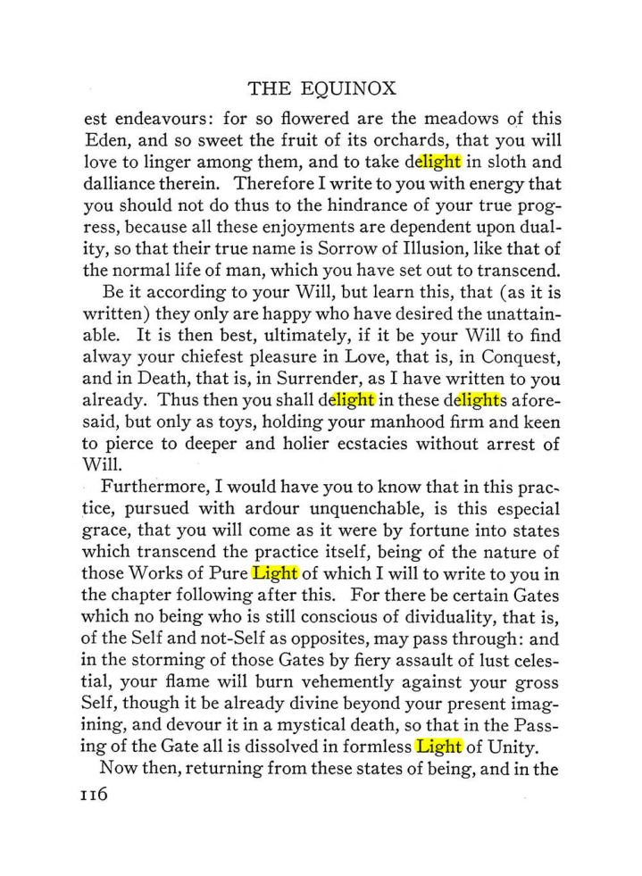 Original scan of The Equinox (Volume III, Number I), PDF page 122