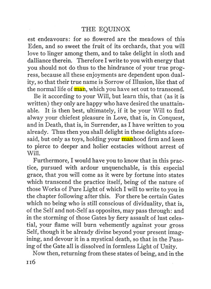 Original scan of The Equinox (Volume III, Number I), PDF page 122