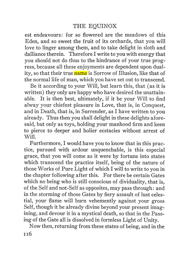 Original scan of The Equinox (Volume III, Number I), PDF page 122
