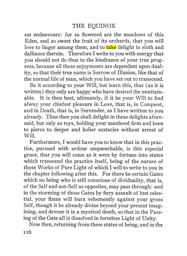 Original scan of The Equinox (Volume III, Number I), PDF page 122