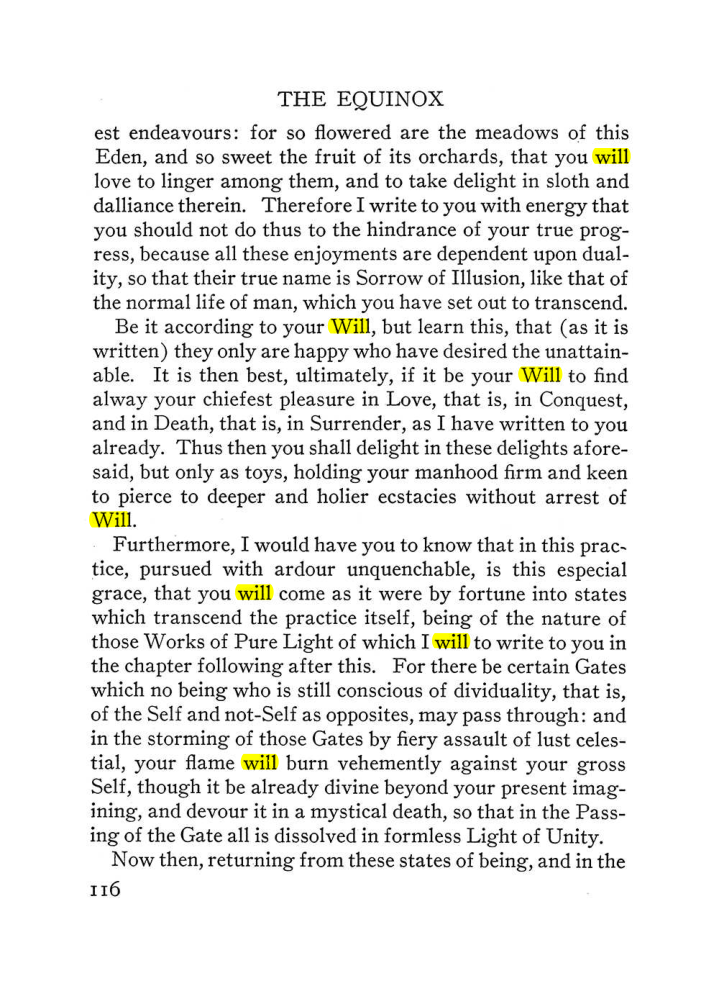 Original scan of The Equinox (Volume III, Number I), PDF page 122