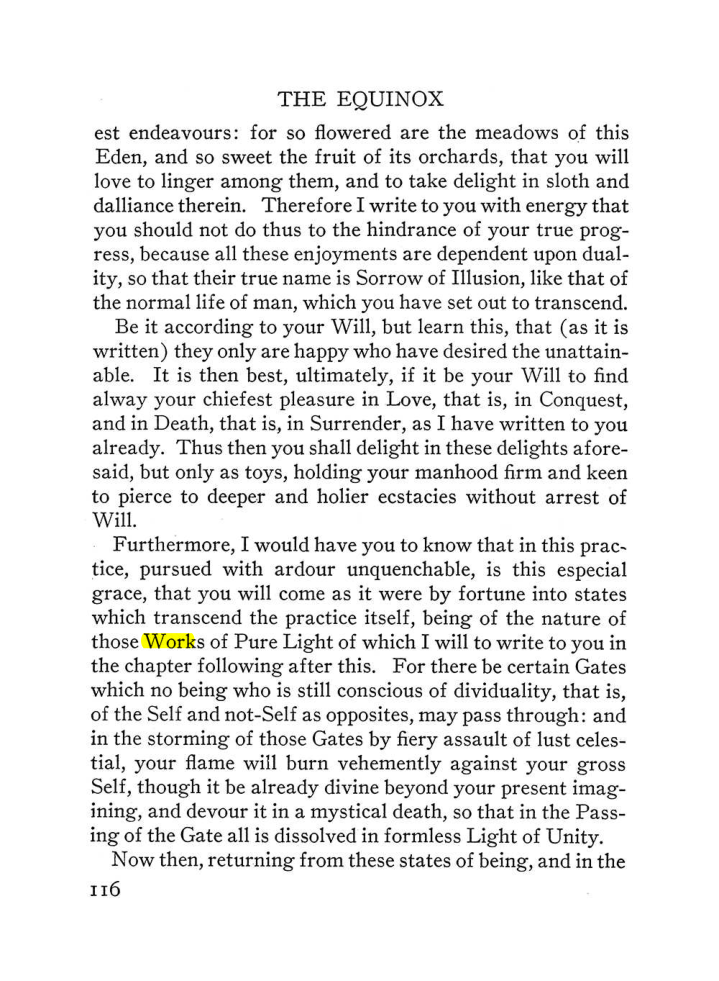 Original scan of The Equinox (Volume III, Number I), PDF page 122