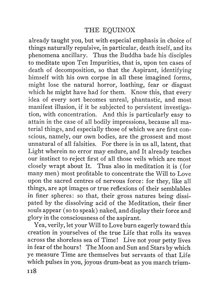 Original scan of The Equinox (Volume III, Number I), PDF page 124