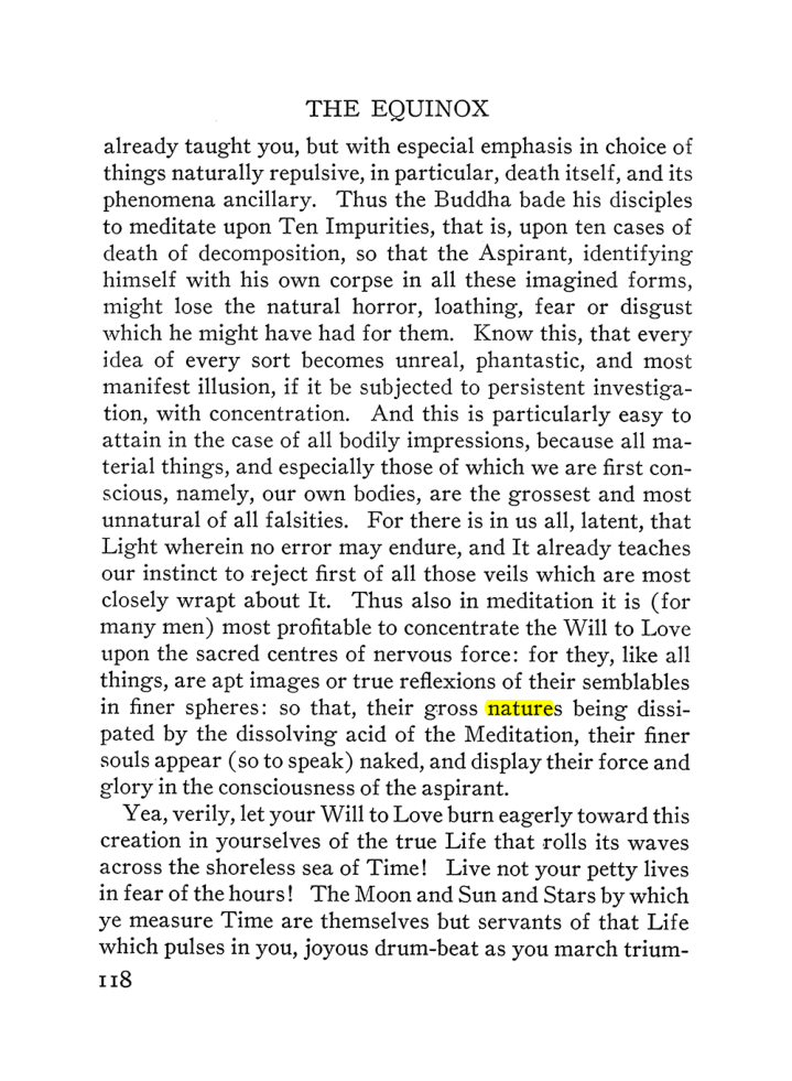 Original scan of The Equinox (Volume III, Number I), PDF page 124