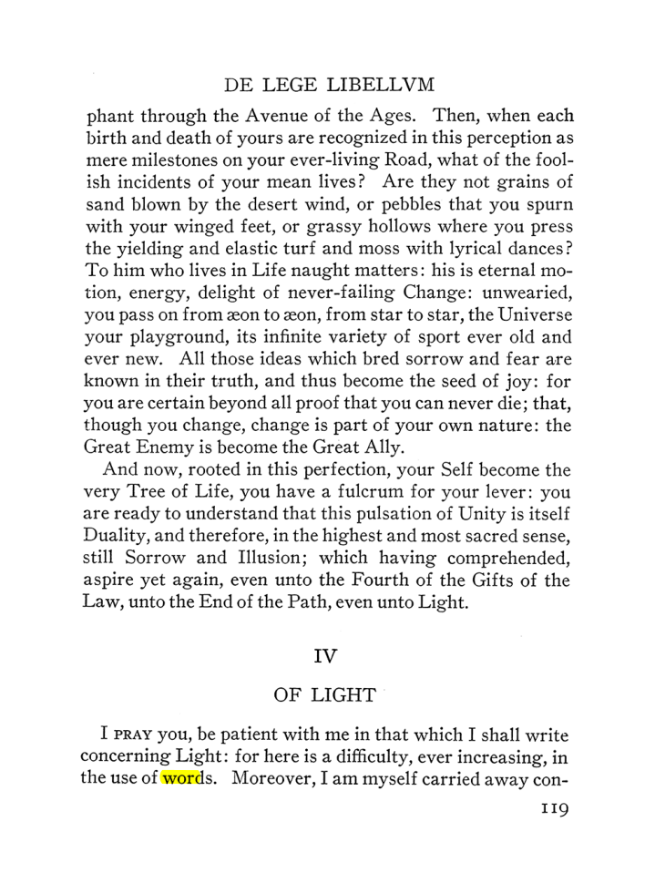 Original scan of The Equinox (Volume III, Number I), PDF page 125