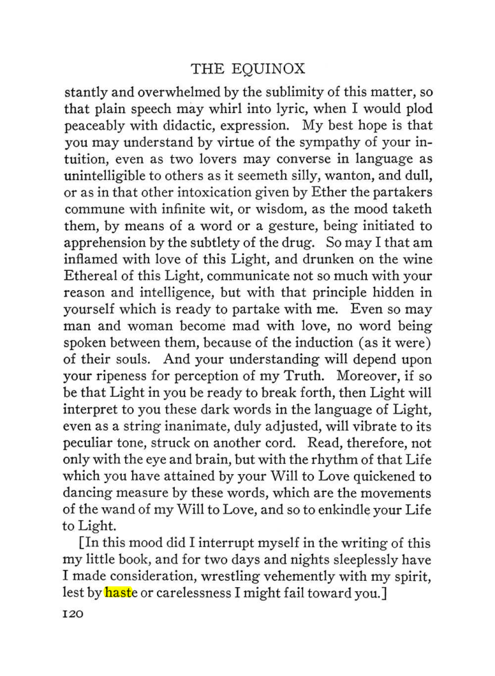 Original scan of The Equinox (Volume III, Number I), PDF page 126