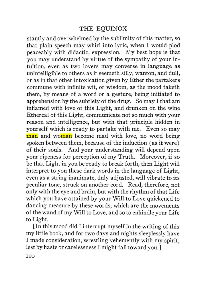 Original scan of The Equinox (Volume III, Number I), PDF page 126