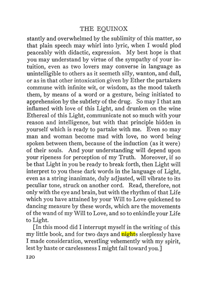 Original scan of The Equinox (Volume III, Number I), PDF page 126