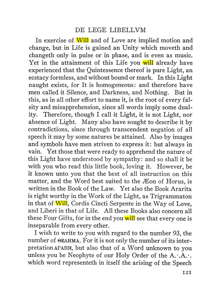 Original scan of The Equinox (Volume III, Number I), PDF page 127