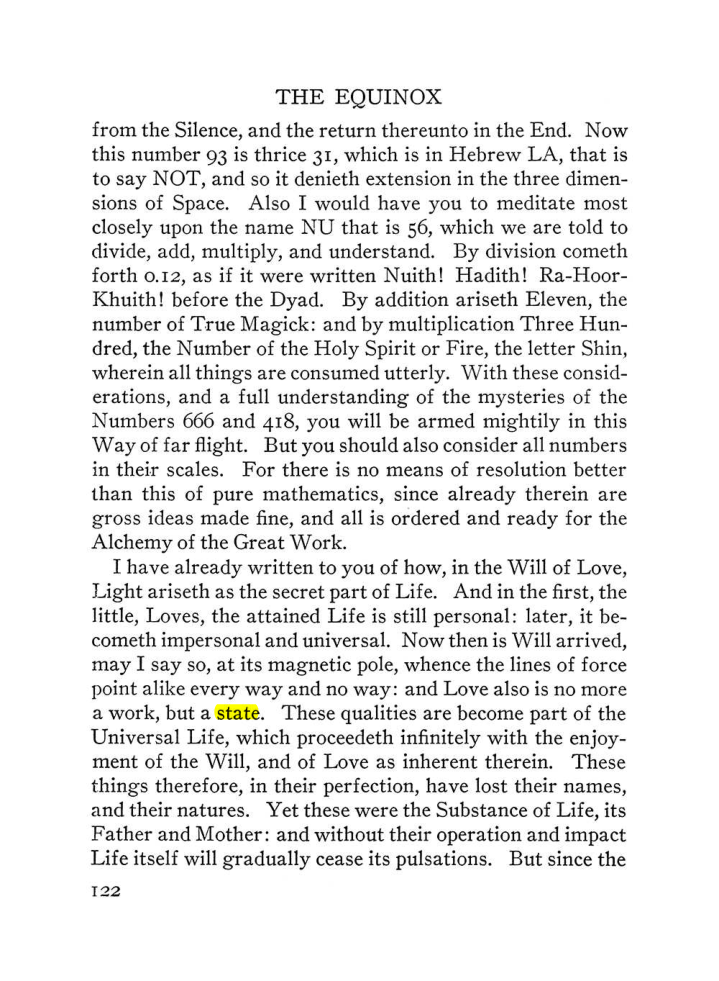 Original scan of The Equinox (Volume III, Number I), PDF page 128