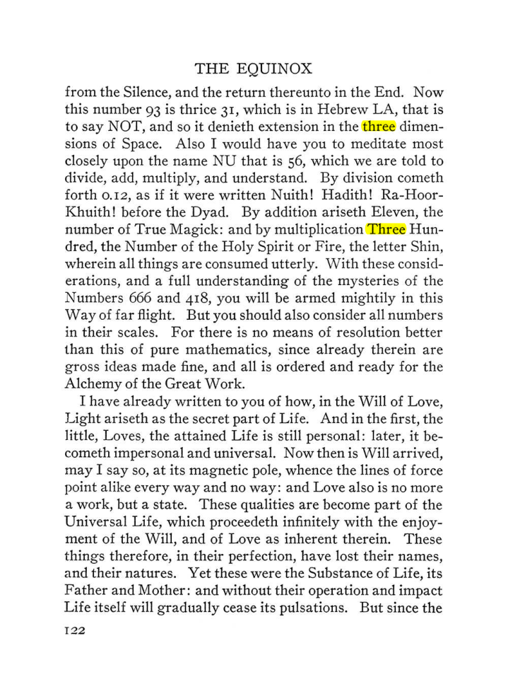 Original scan of The Equinox (Volume III, Number I), PDF page 128