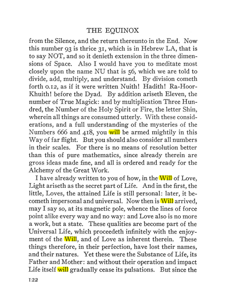 Original scan of The Equinox (Volume III, Number I), PDF page 128